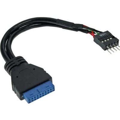 InLine 33446I USB кабел 0, 15 м Черен (33446I)