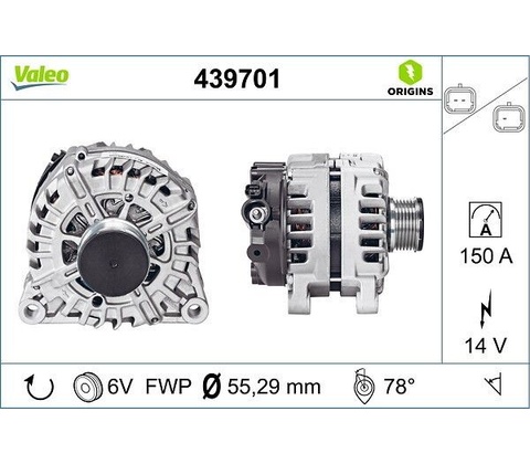 Generátor VALEO 439701