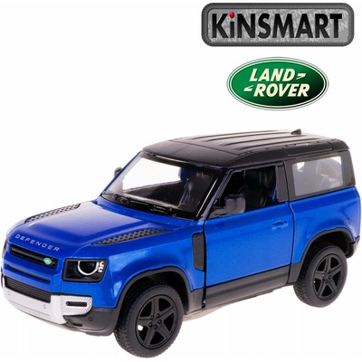 Kinsmart Land Rover Defender modrý 1:36