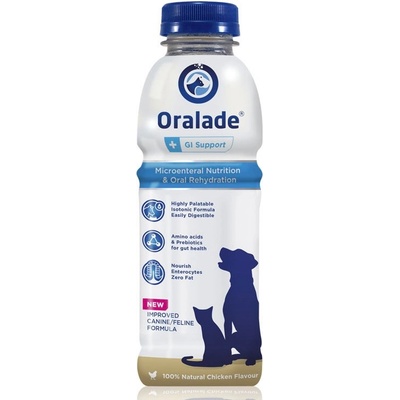 Livisto ORALADE GI SUPPORT 6 x 500 мл електролити с пребиотици за кучета и котки