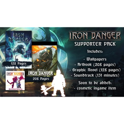 Игра Iron Danger - Supporter Pack DLC за PC Steam, Електронна доставка