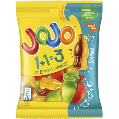 Jojo Scary mix želé s ovocnými příchutěmi 80 g