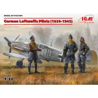 ICM German Luftwafe Pilots 1939-1945 3 Figures 1:32