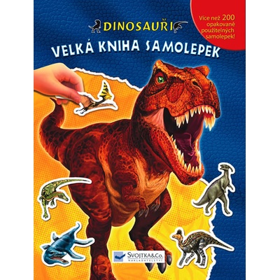 Velká kniha samolepek Dinosauři
