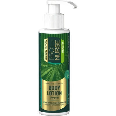 ProNURSE GOLDEN EDITION telové mlieko cannabis s CBD 2g 250ml