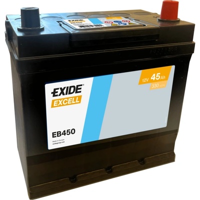 Exide Excell 12V 45Ah 330A EB450
