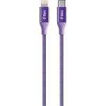 Ttec Кабел ttec AlumiCable Type-c - Lightning Fast Charging Cable 150cm - Лилав
