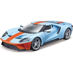 Maisto - 2017 Ford GT, синьо-оранжев, 1: 18 (31384BU)