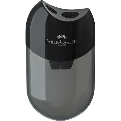 Faber-Castell Острилка, перфоратор за две дупки, с резервоар, faber-castell, черна 183500 (183500)