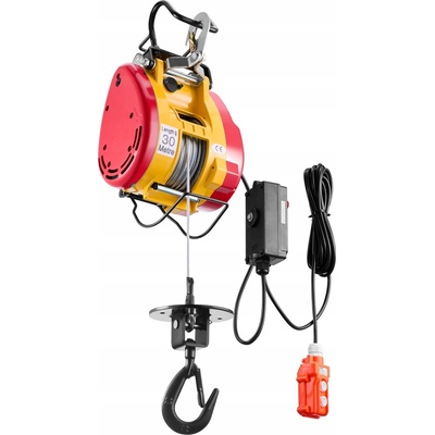 SucceBuy Elektrický naviják 1800W Nosnost 500KG Pro Sklady a Dílny