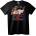 NOONEBRAND Тениска Пешо Плома Музика - 6XL, Black