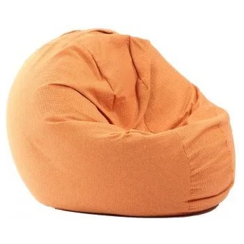 Pufrelax Калъф за пуф, 210л. , Relaxo - Terracotta Orange, (Не съдържа пълнеж), Гама Premium