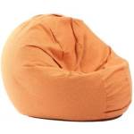 Pufrelax Калъф за пуф, 210л. , Relaxo - Terracotta Orange, (Не съдържа пълнеж), Гама Premium