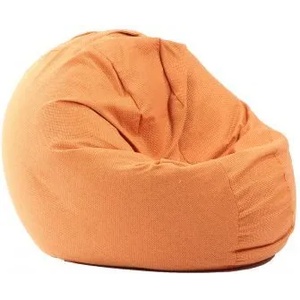 Pufrelax Калъф за пуф, 210л. , Relaxo - Terracotta Orange, (Не съдържа пълнеж), Гама Premium