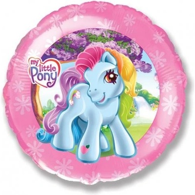 Balónek My little Pony kruh růžový 45 cm