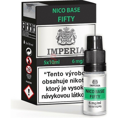 Imperia Fifty Booster 50VG/50PG 6 mg 5 x 10 ml