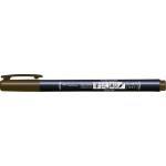 Tombow Маркер Fudenosuke твърд кафяв (WS-BH31)