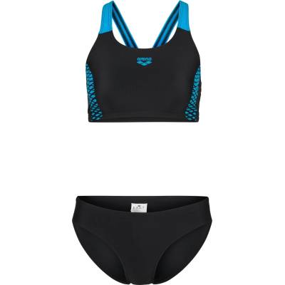 arena Дамски комплект бикини Arena Women's Openings Bikini Energy Back Bikini - Black / Turquoise - размер 44 (EU) (150-4398-0116)