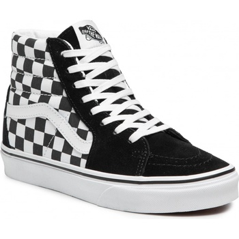 Vans Sk8 Hi Checkerboard Black True White