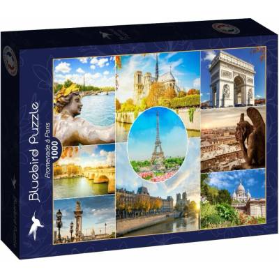 BlueBird Promenáda v Paríži 1000 dielov