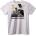 NOONEBRAND Тениска Iamoral Asentana - 2XL, White