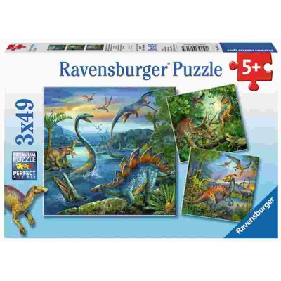 Ravensburger - Puzzle Dinosaur Facination - 40 - 99 piese