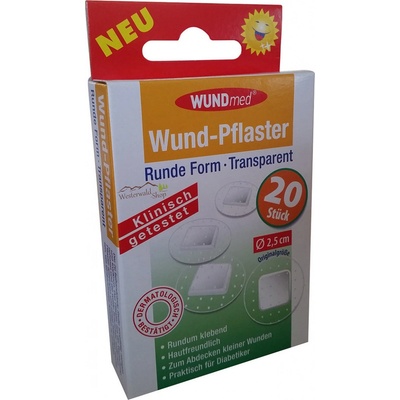 WUNDmed Kruhová náplast transparentní 20 ks