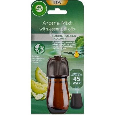 Air Wick Aroma vaporizér náplň Uklidňující vůně cukrového melounu a okurky 20 ml