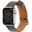 HQWear Кожена каишка HQWear Strap Leather за Apple Watch SE, 8, 7, 6, 5, 4, 3, 2, 1 (41, 40, 38 mm), тъмнокафява (9145576276266)