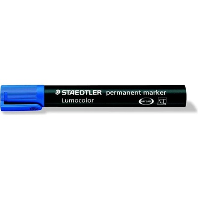 STAEDTLER Алкохолен маркер, 2-5 мм, изрязан, STAEDTLER "Lumocolor 350", син 350-3 (350-3)