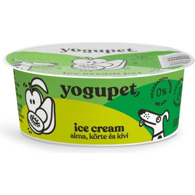Yogupet Laktózovo Joghurt a Psí Zmrzlina pre Psov a Mačky Jablko Hruška a Kivi 110 g