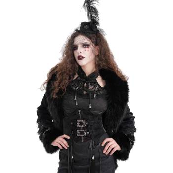 Devil fashion дамско яке DEVIL FASHION - Black Gothic Vintage - CT239
