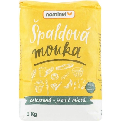 Nominal Mouka špaldová celozrnná 1000 g