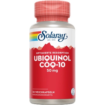 SOLARAY Убихинол CoQ10 - меки капсули - 30 гел-капсули