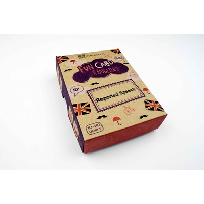 Creativo - Fun card English Reported speech