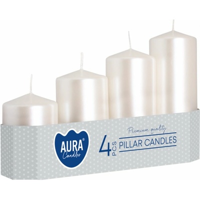 Bispol Adventná Stupňovitá Metalická Biela 105 g/135 g/170 g/200 g