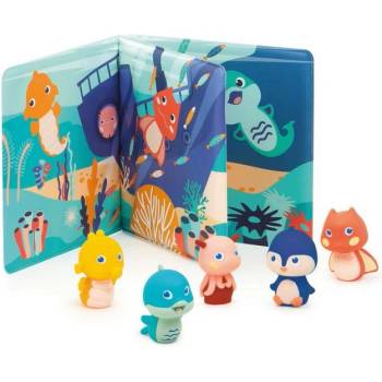 Ludi Комплект за игра Ludi - Книжка и кукли за пръсти (40018)