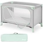 Hauck travel cot baby with XL play opening, Dream N Play Plus Dusty Mint - 600993 (600993)