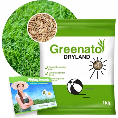 Tráva zmes tráv, na suché, záhradné plochy Greenato 50 m² 1 kg