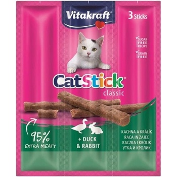 Vitakraft Cat Stick mini Rabb Duck 3 x 6 g