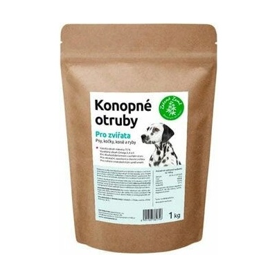 Zelená Země Konopné otruby 1 kg