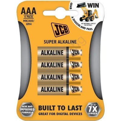 Solight Soligth JCB-LR03-4B - 4 бр. Алкална батерия AAA 1, 5V (SL0331)