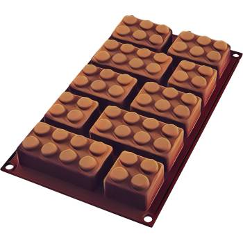 Silikomart Форма за шоколадови бонбони Silikomart Choco Block (26.213.77.0065)