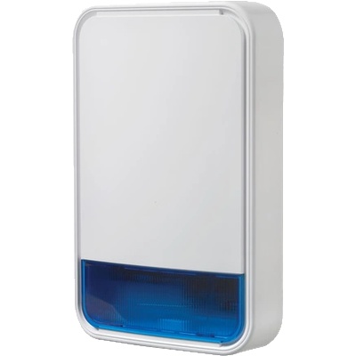 DSC Външна Сирена DSC PG8911A-BATT 109dB със Светкавица PowerG IP55 (PG8911A-BATT)