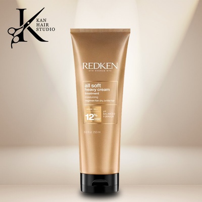 Омекотяващa маска за суха коса All Soft Heavy Cream - Redken 250 ml