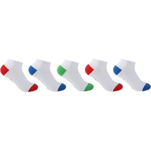 Slazenger Юношески чорапи Slazenger 5 Pack Trainer Socks Junior Size 1-6 - Multi