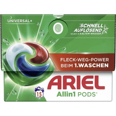 Ariel Universal+ gélové kapsule na pranie 15 PD