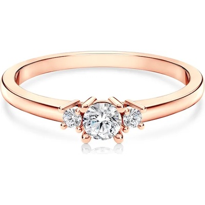 SAVICKI Годежен пръстен savicki: розово злато, диамант