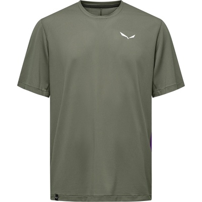 Salewa Мъжка спортна тениска Salewa Pedroc Dry Light T-Shirt Sport shirt - Faded Green - размер 54 (EU) (216-8514-0115)