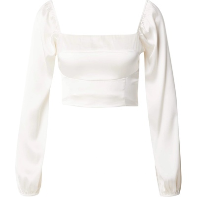 HOLLISTER Блуза 'emea' бяло, размер m